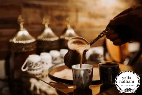 طريقة عمل القهوة العربى