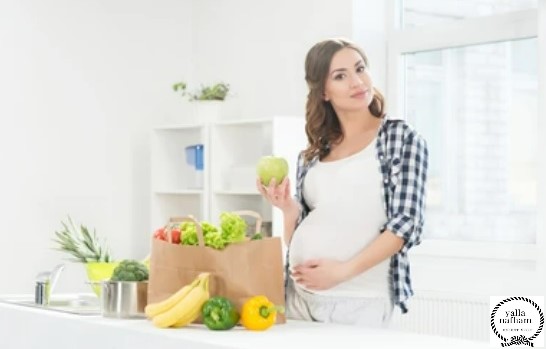 نظام غذائي للحامل لانقاص الوزن