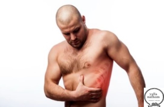 اعراض تمزق عضلات القفص الصدري