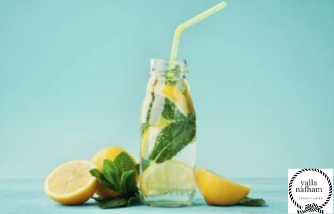 رجيم الماء والليمون لخسارة 4 كيلو في اسبوع بدون رجيم